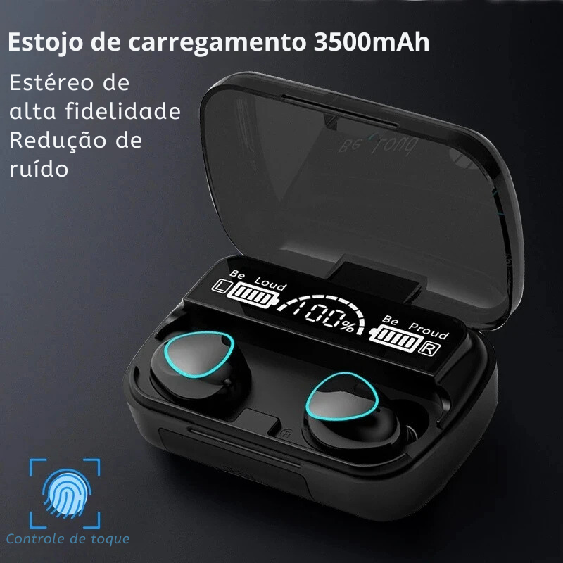 Fone de Ouvido Bluetooth
