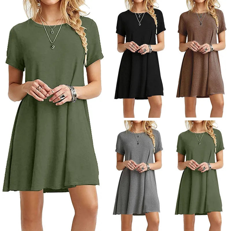 Vestido Feminino de Verão
