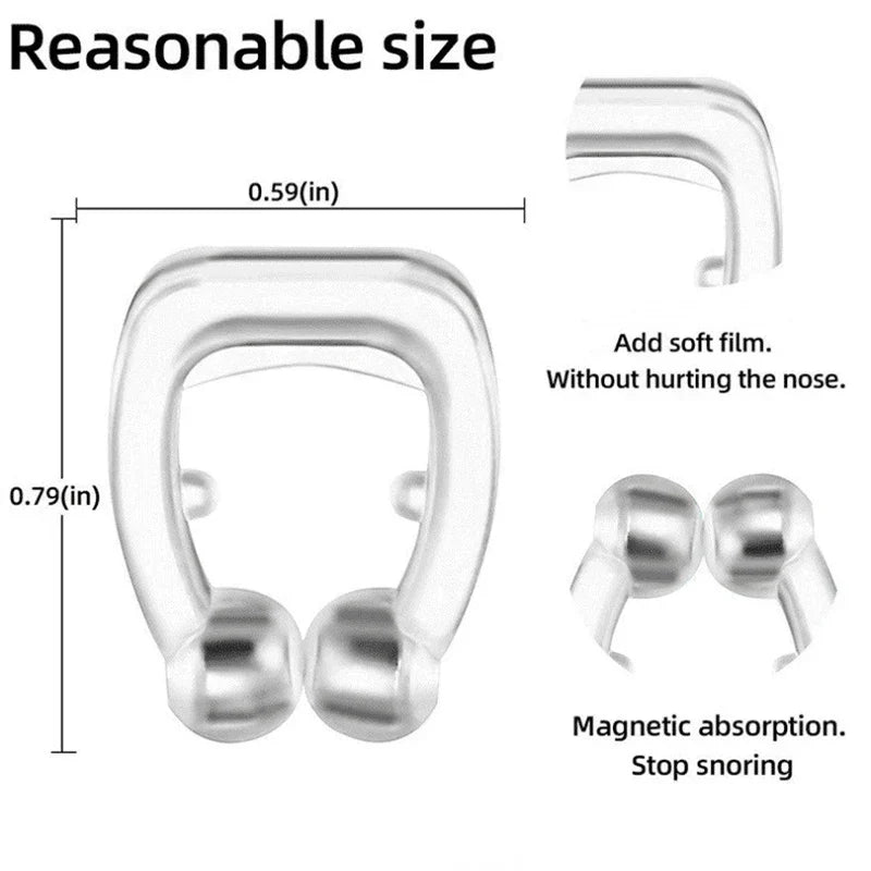 Silicone Magnético Anti Ronco