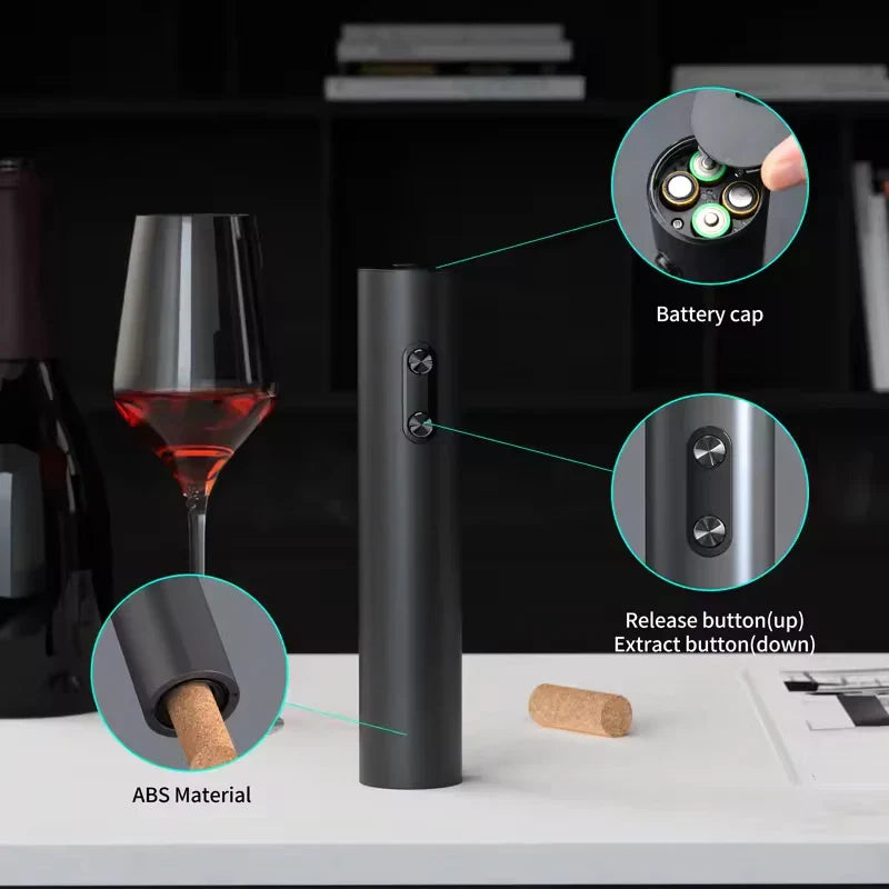 Abridor de Vinho Elétrico