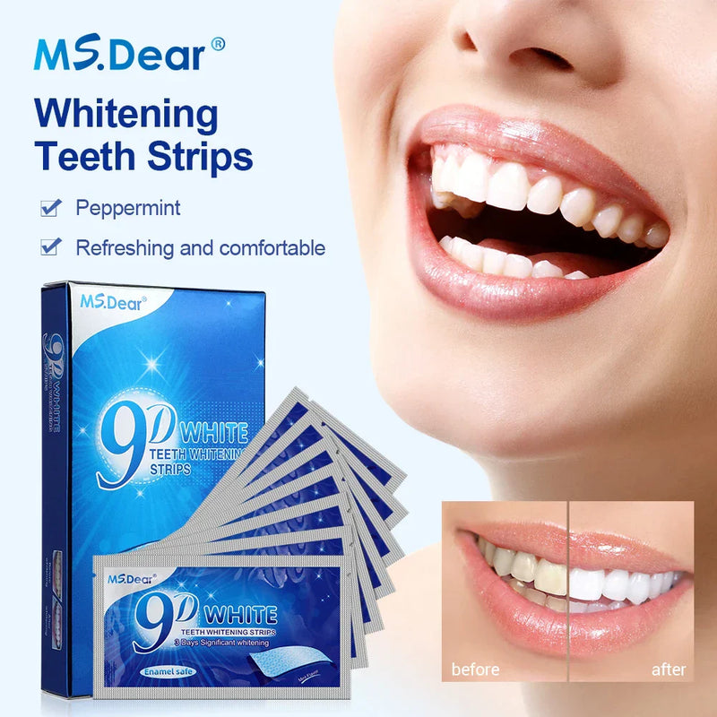 Gel Tiras de Clareamento de Dentes
