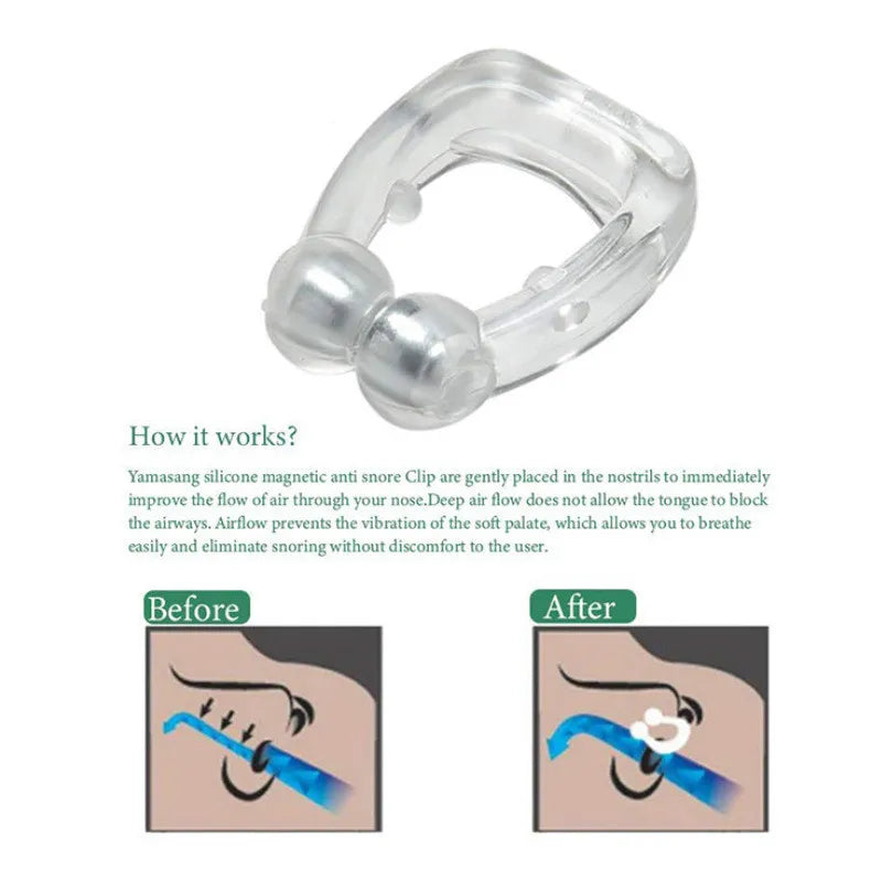 Silicone Magnético Anti Ronco